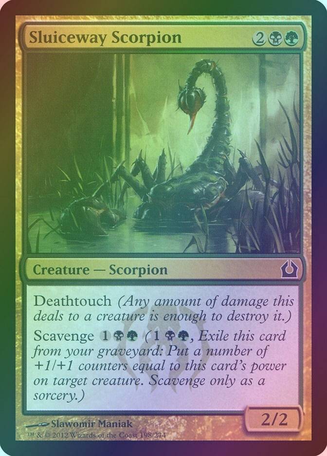 Sluiceway Scorpion (RTR) (198) / Foil