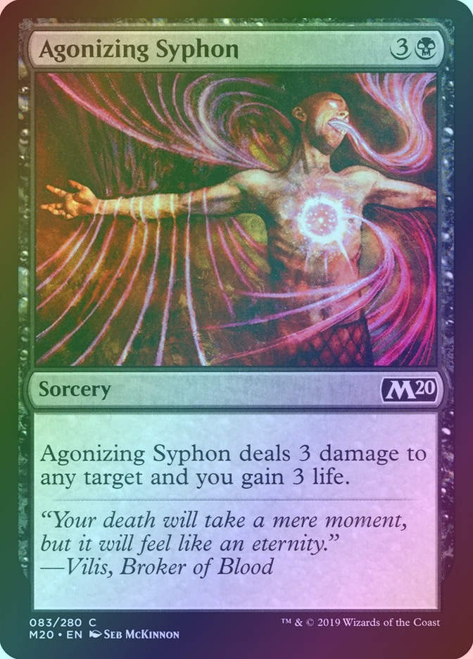 Agonizing Syphon (M20) (83) / Foil