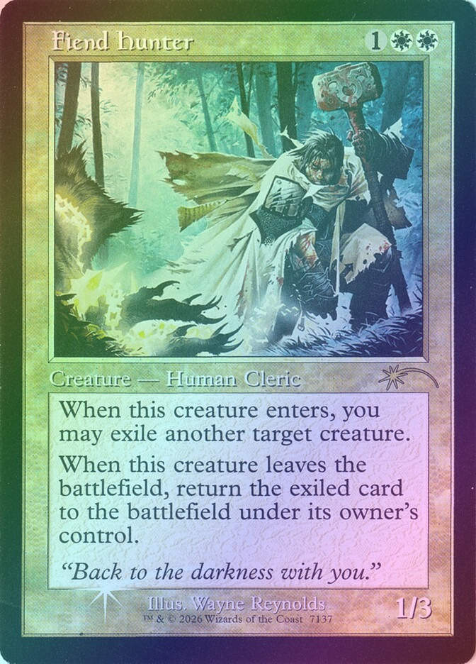 Fiend Hunter (SLD) (7137) / Foil