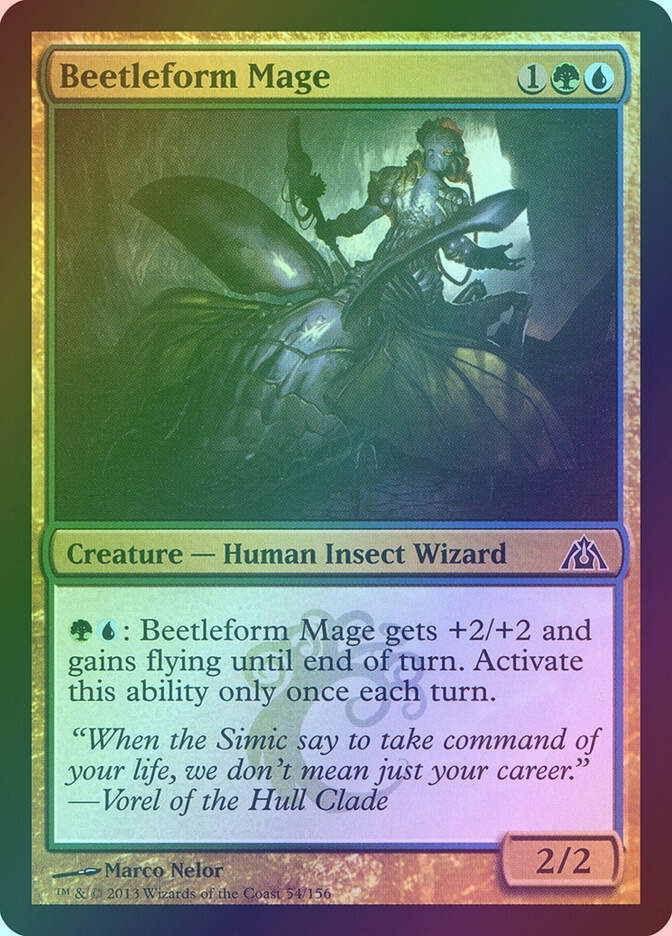 Beetleform Mage (DGM) (54) / Foil