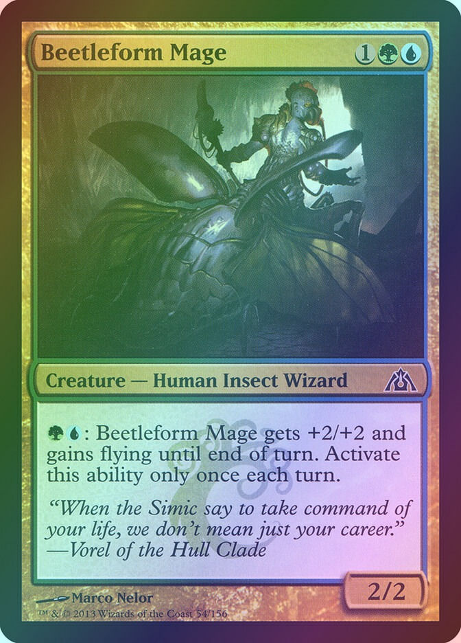 Beetleform Mage (DGM) (54) / Foil