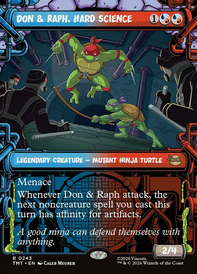 Don & Raph, Hard Science (TMT) (243) / Borderless / Showcase