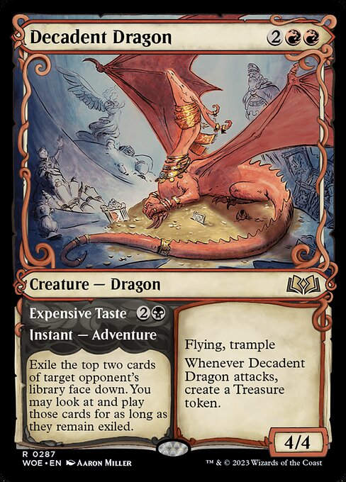 Decadent Dragon // Expensive Taste (woe) / Showcase