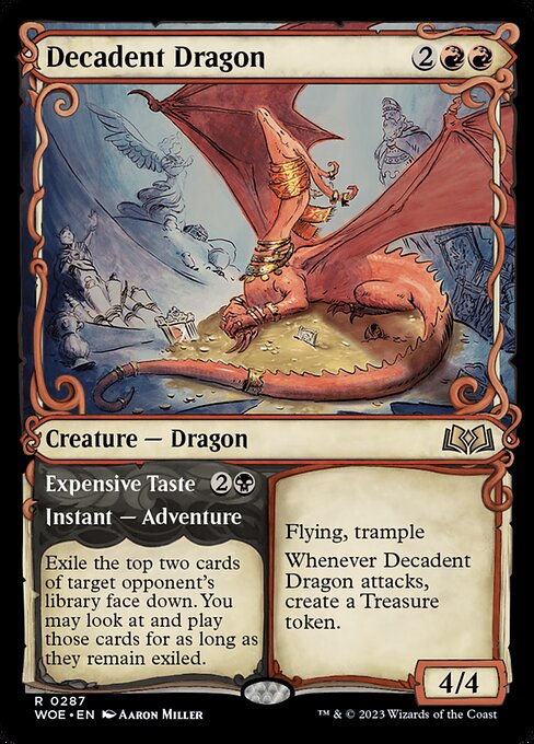 Decadent Dragon // Expensive Taste (woe) / Showcase