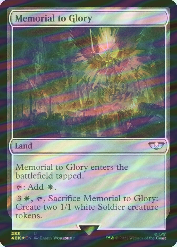 Memorial to Glory (40K) (283★) / Surge Foil