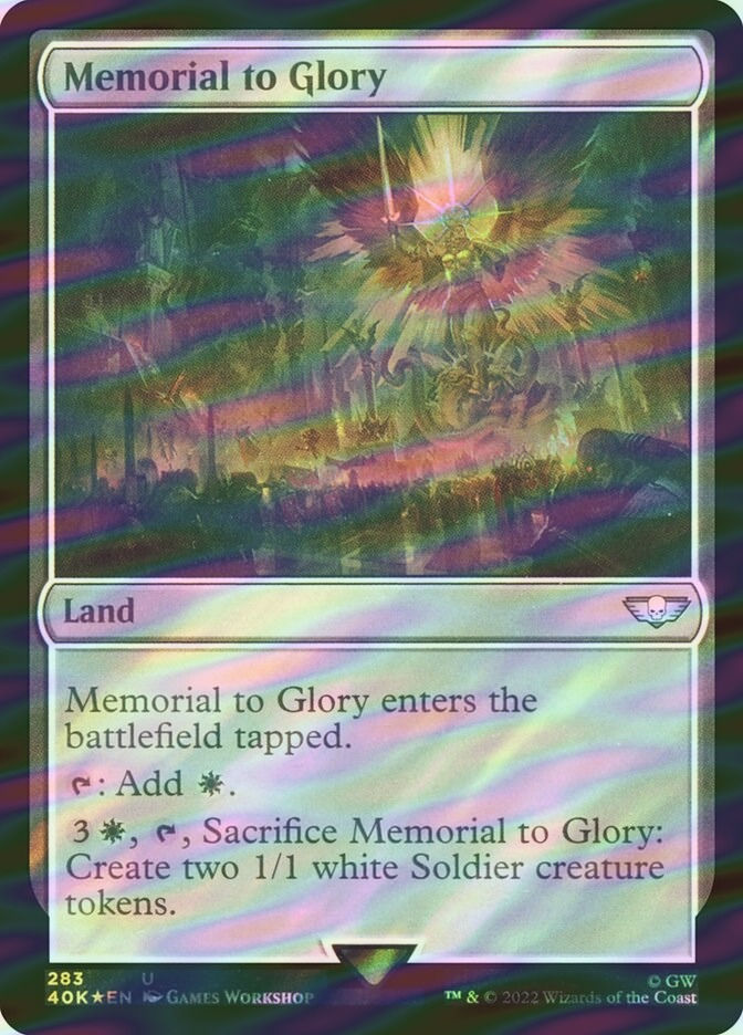 Memorial to Glory (40K) (283★) / Surge Foil