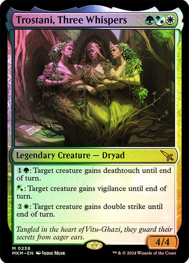 Trostani, Three Whispers (mkm) (238) / Foil
