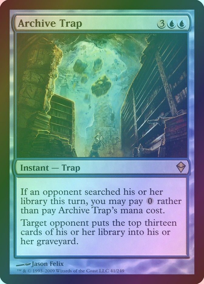 Archive Trap (ZEN) (41) / Foil