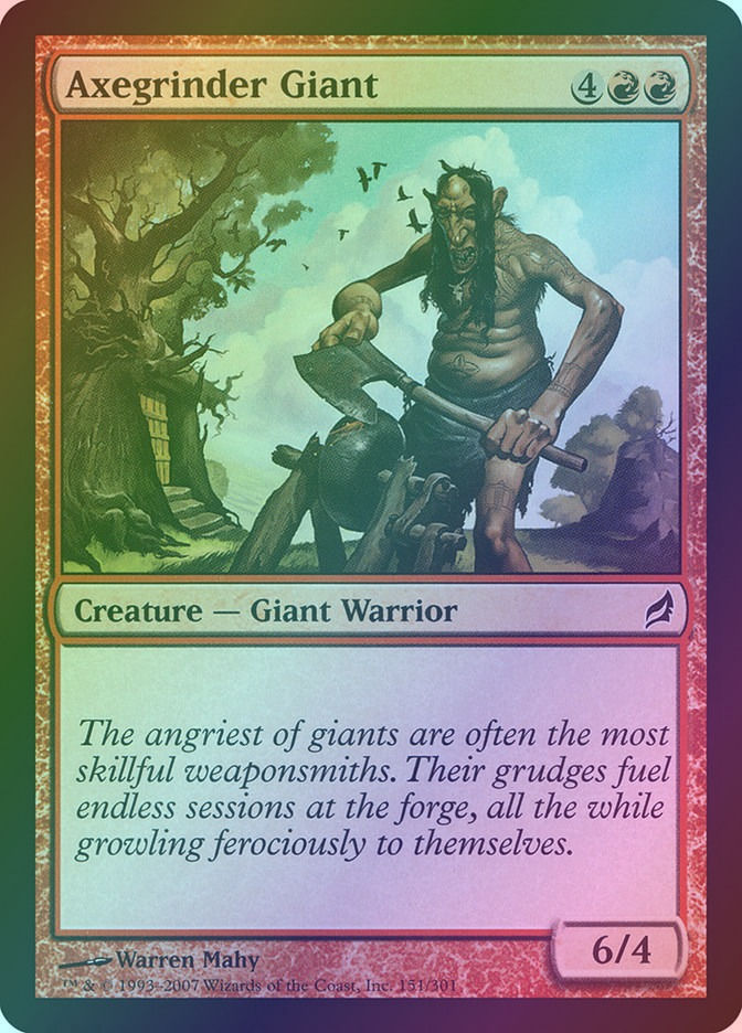 Axegrinder Giant (LRW) (151) / Foil
