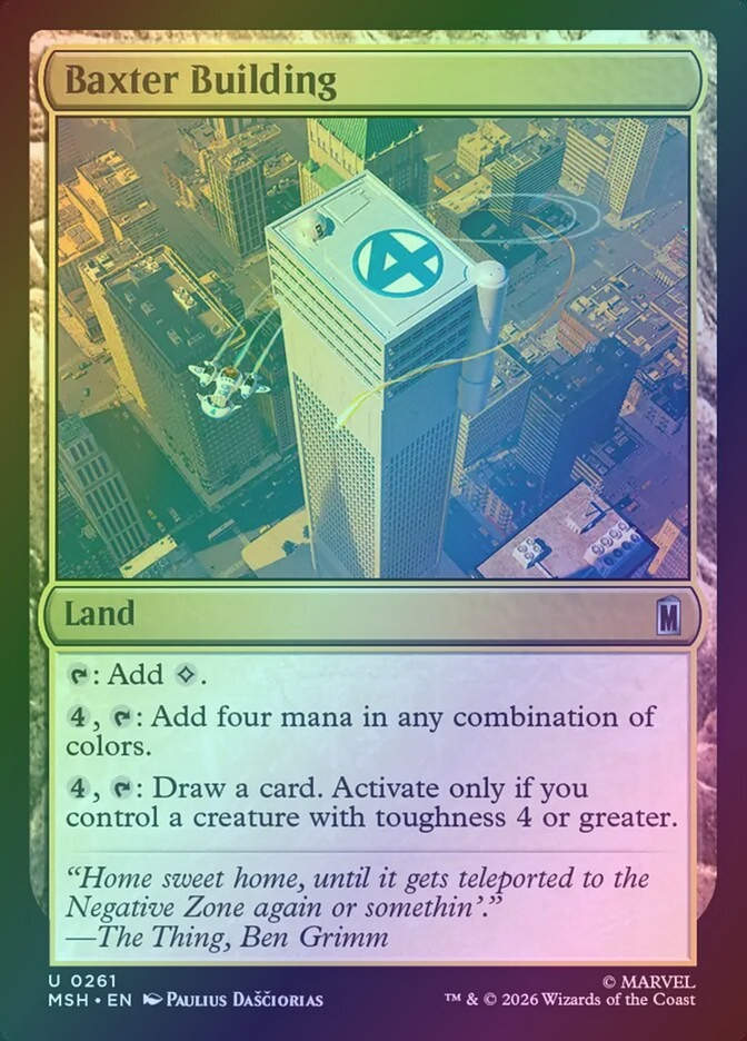 Baxter Building (MSH) (261) / Foil