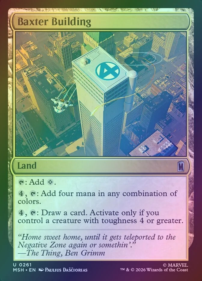 Baxter Building (MSH) (261) / Foil