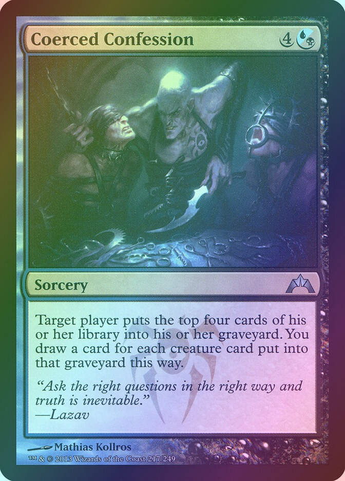Coerced Confession (GTC) (217) / Foil