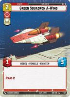 Green Squadron A-Wing (Hyperspace) (SOR_#404)