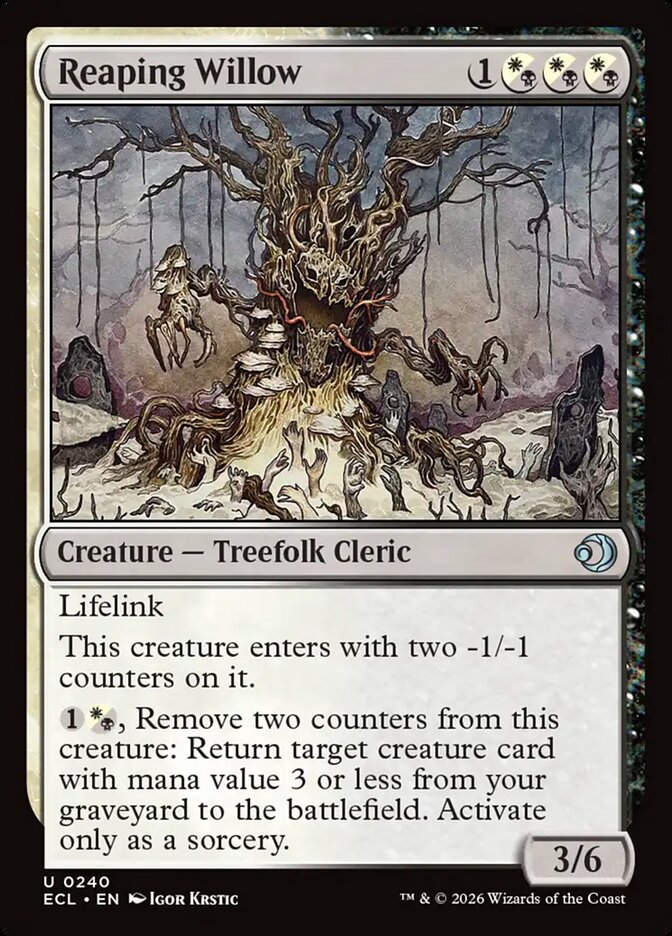 Reaping Willow (ECL) (240)
