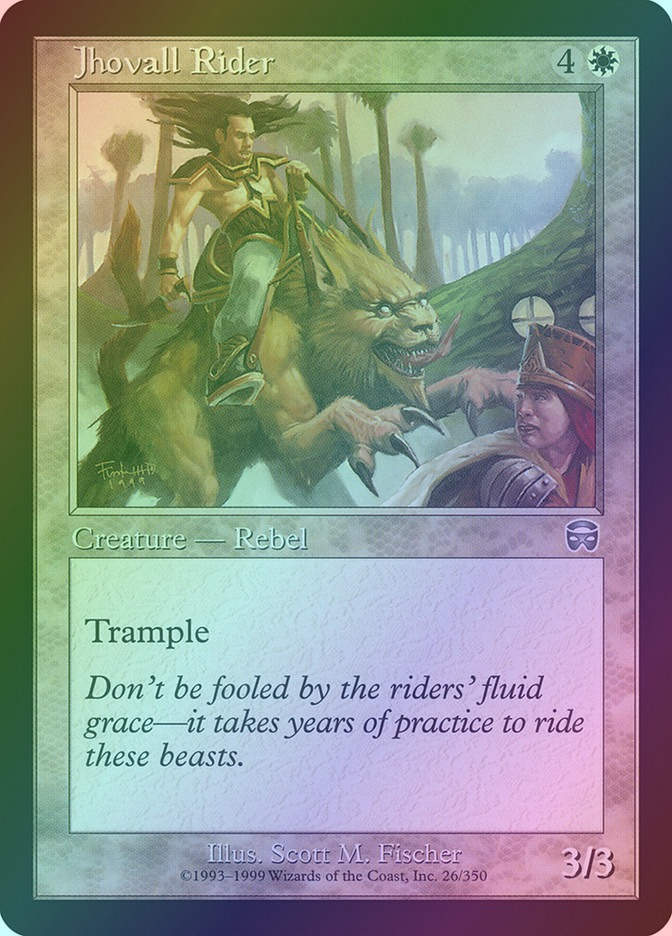 Jhovall Rider (MMQ) (26) / Foil