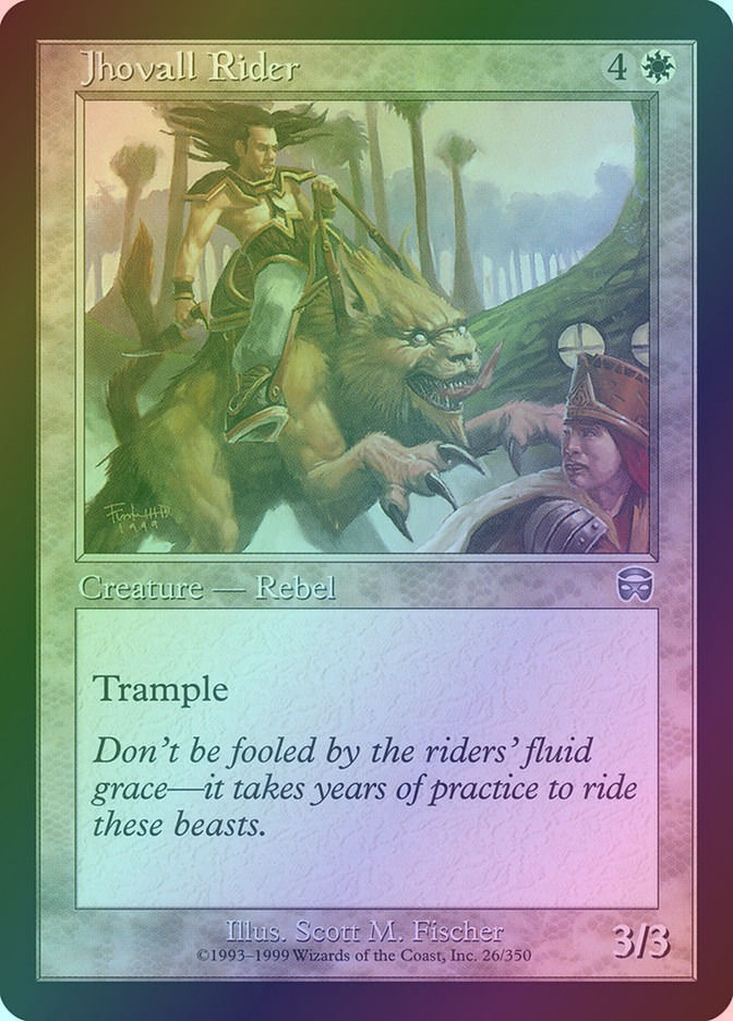 Jhovall Rider (MMQ) (26) / Foil