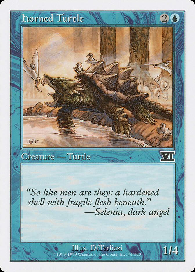 Horned Turtle (6ED) (74)