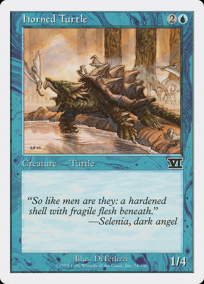 Horned Turtle (6ED) (74)