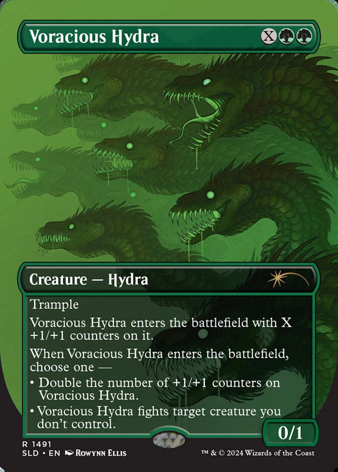 Voracious Hydra (SLD) (1491) / Borderless