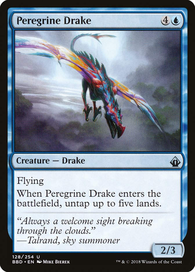 Peregrine Drake (BBD) (128) / Foil