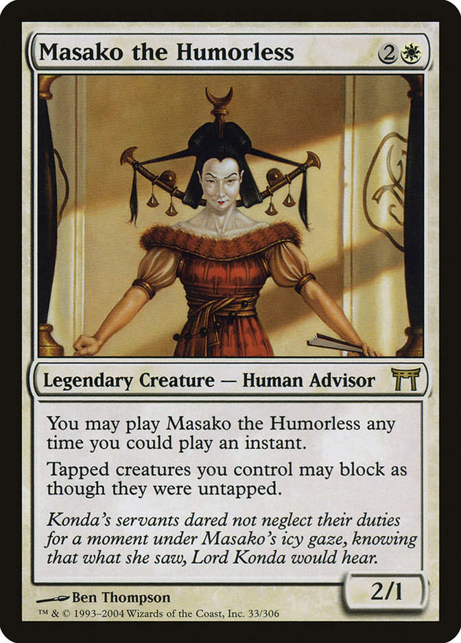 Masako the Humorless (CHK) (33)