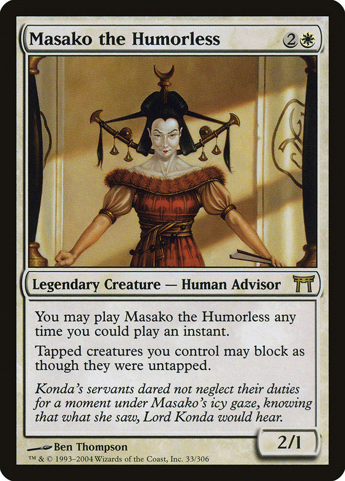 Masako the Humorless (CHK) (33)