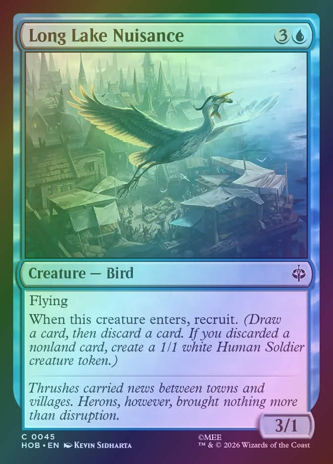 Long Lake Nuisance (HOB) (45) / Foil