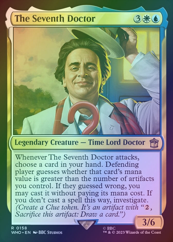 The Seventh Doctor (WHO) (158) / Foil