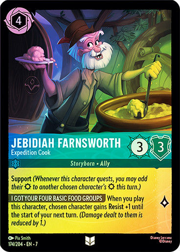 Jebidiah Farnsworth - Expedition Cook (LOR_ARC) / Foil