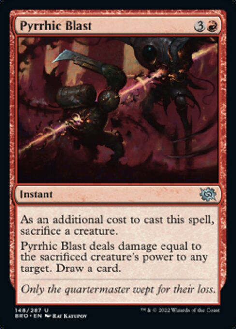 Pyrrhic Blast (BRO)