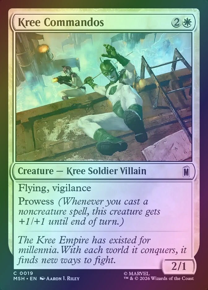 Kree Commandos (MSH) (19) / Foil