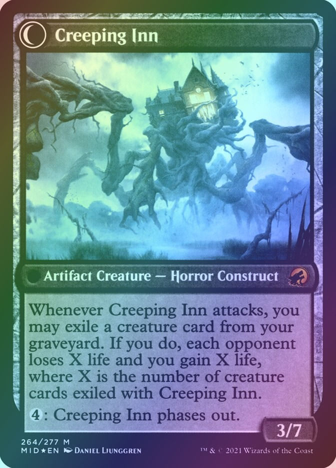 Hostile Hostel // Creeping Inn (PMID) (264s) / Foil — cara 2 de 2