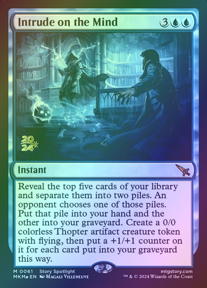 Intrude on the Mind (PMKM) (61s) / Foil
