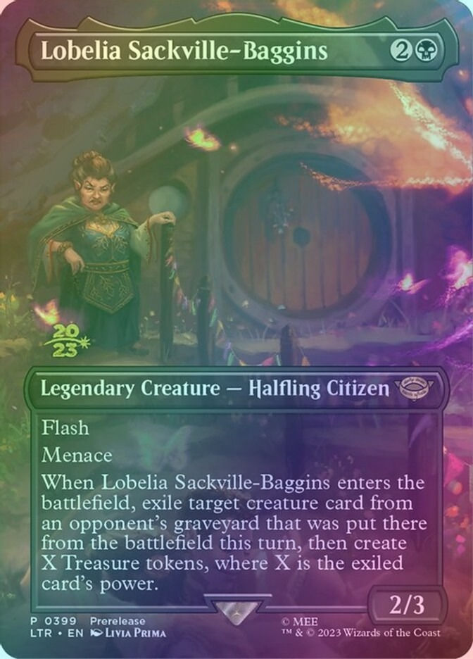 Lobelia Sackville-Baggins (PLTR) (399s) / Borderless / Foil