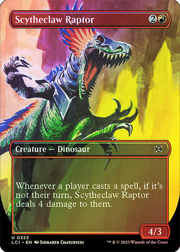 Scytheclaw Raptor (lci) / Borderless / Foil