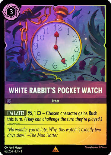 White Rabbit's Pocket Watch (LOR_TFC) / Foil