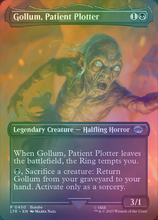Gollum, Patient Plotter (LTR) (450) / Borderless / Foil