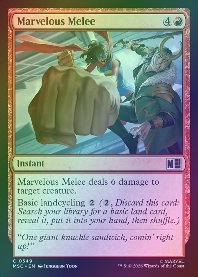 Marvelous Melee (MSC) (549) / Foil