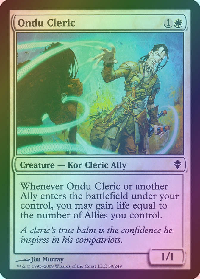 Ondu Cleric (ZEN) (30) / Foil