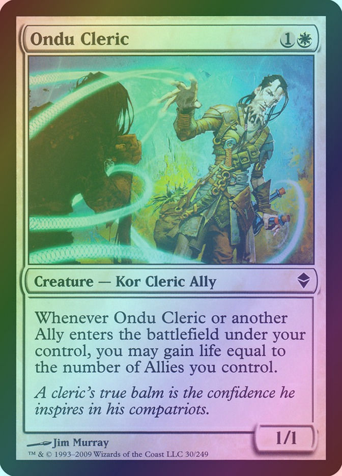 Ondu Cleric (ZEN) (30) / Foil