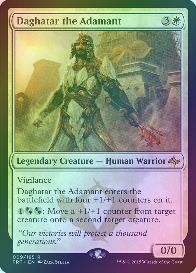 Daghatar the Adamant (FRF) (9) / Foil