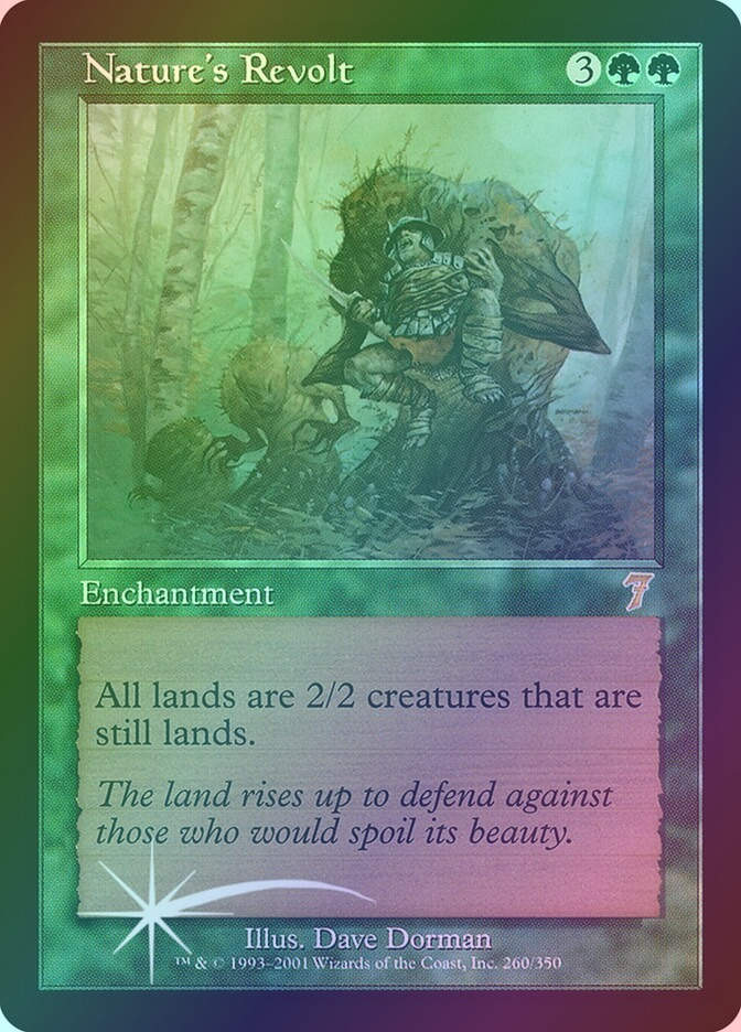 Nature's Revolt (7ED) (260★) / Foil