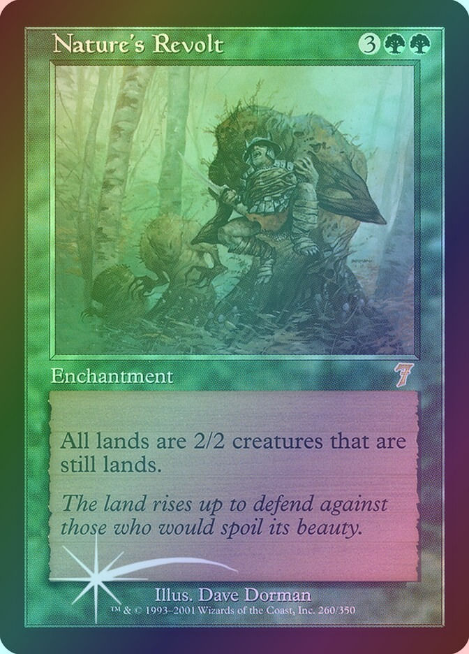 Nature's Revolt (7ED) (260★) / Foil