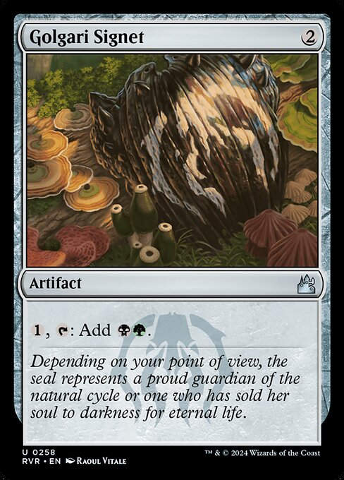 Golgari Signet (rvr) (258)