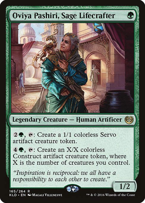 Oviya Pashiri, Sage Lifecrafter (KLD)