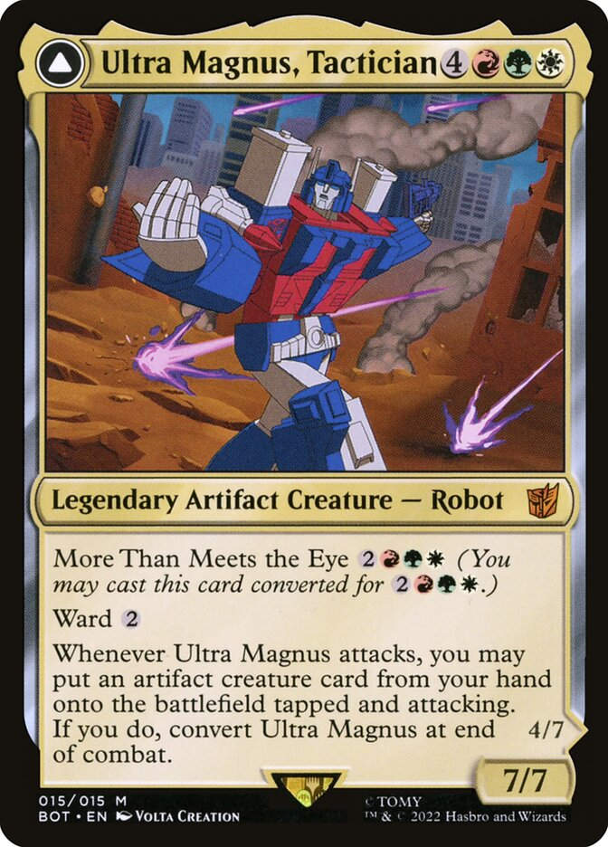 Ultra Magnus, Tactician // Ultra Magnus, Armored Carrier (BOT) (15)