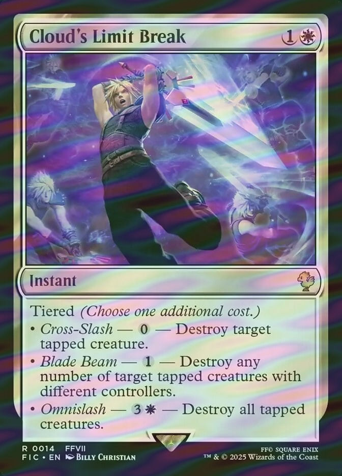 Cloud's Limit Break (FIC) (14) / Surge Foil