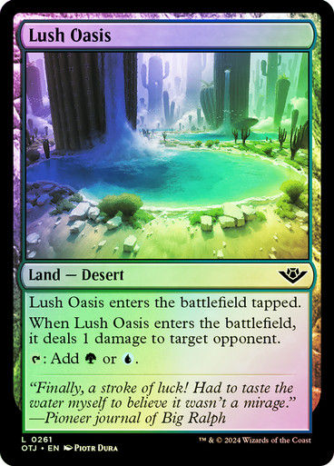 Lush Oasis (otj) (261) / Foil