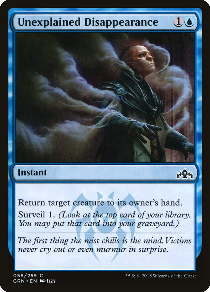 Unexplained Disappearance (GRN) (56)