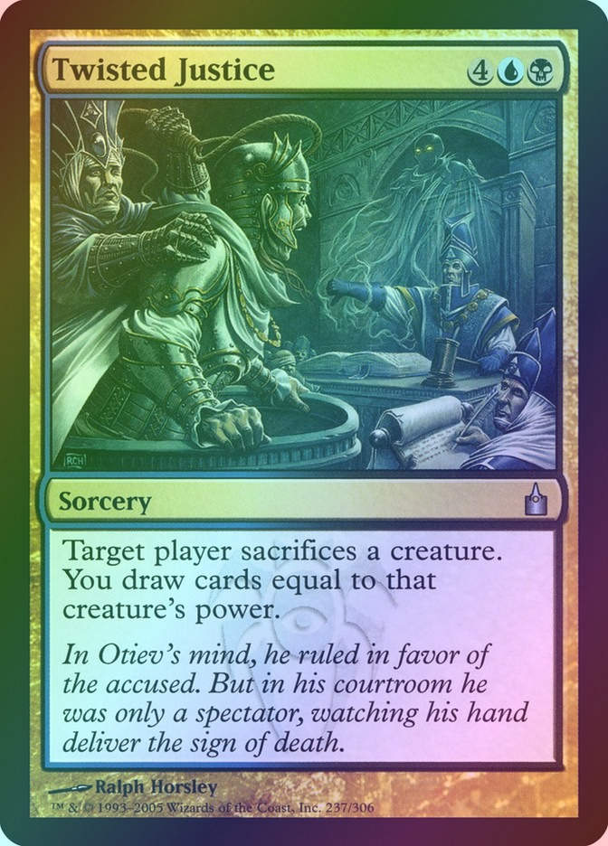 Twisted Justice (RAV) (237) / Foil